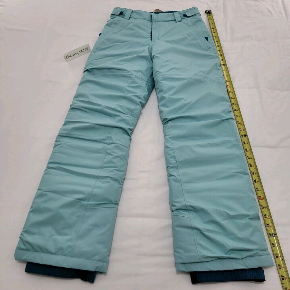 Patagonia Kids Powder Town Snow Pants Ski Pants Sniff Blue XL (14) MSRP $169 - Picture 3 of 7